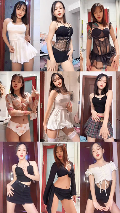 快手|小困鱼(蒙佳怡) 超嫩舞蹈主播 性感热舞定制 13V