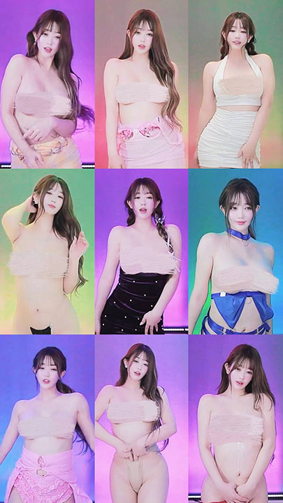 网红主播 云朵 韩国主播D杯奶妹多套服装超强抖舞 18V/2.75G