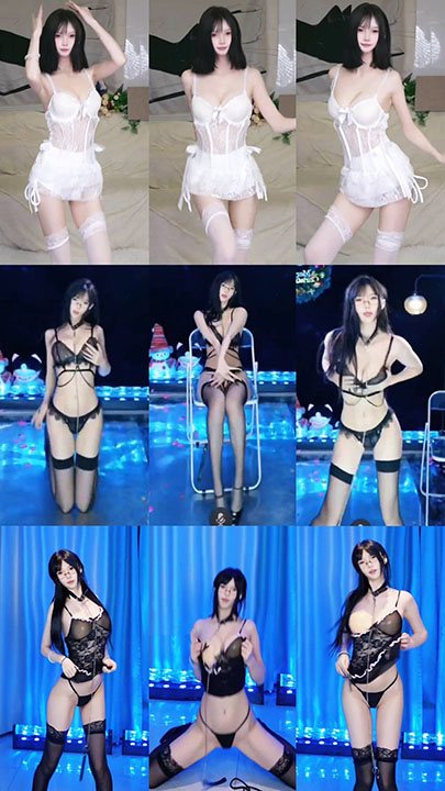 BZ|芥子柒鸭 情趣内衣丁字裤热舞定制 3V/0.3G