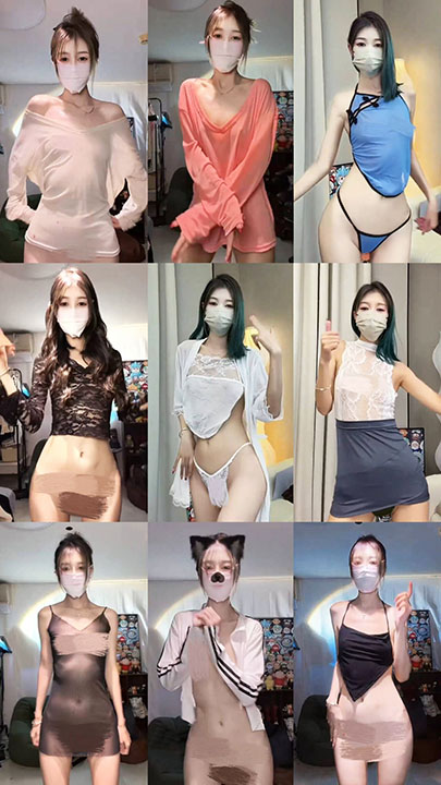 抖音|小尾巴男装 带货主播反差热舞同款服装对比 24V/0.4G