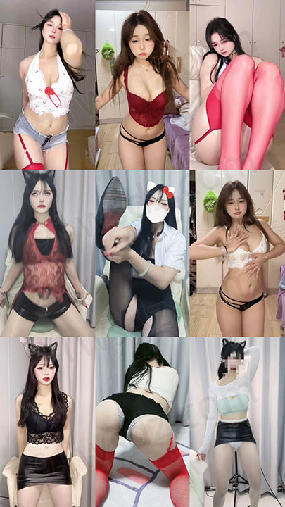 KS/抖音|小冷小圆圆晓菀菀悦狗 骚舞闪点合集 18V/4.59G