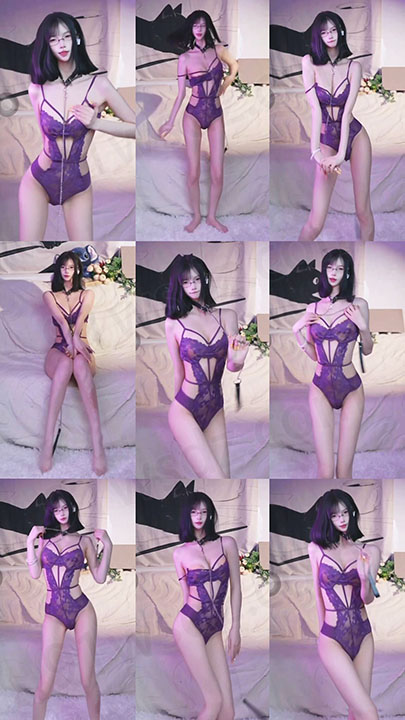 B站|芥子柒鸭 情趣内衣骚舞定制 1V